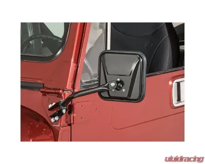 Quadratec Dual Replacement Mirror Set for Jeep CJ-5 | CJ-7 | CJ-8 1976-1986 - 23011 0002